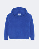 Pull en cachemire bleu pour femme - Kujten packshot