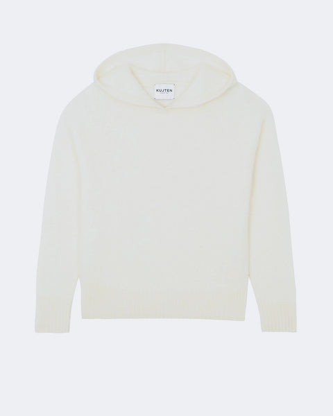 Pull Hoodie Soso blanc - Image 2