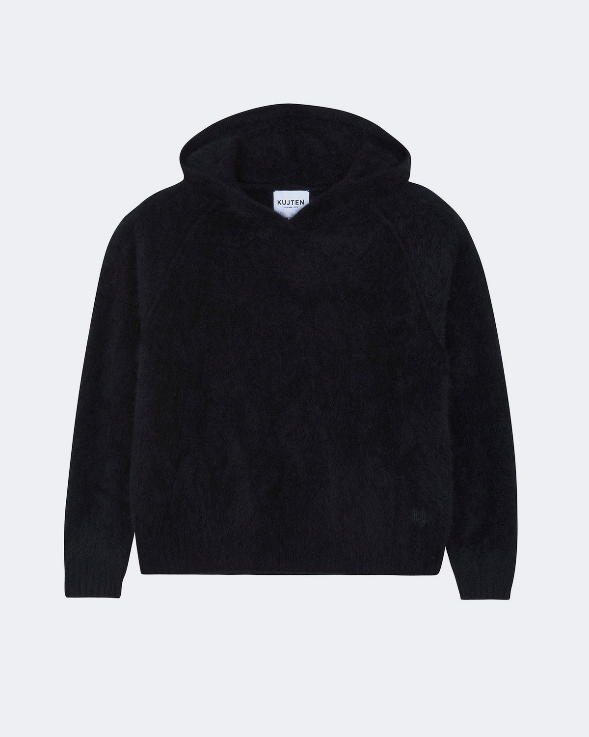 Pull en cachemire noir pour femme - Kujten packshot
