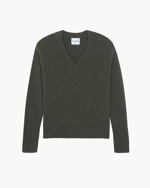 Pull Lila kaki foncé - Image principale