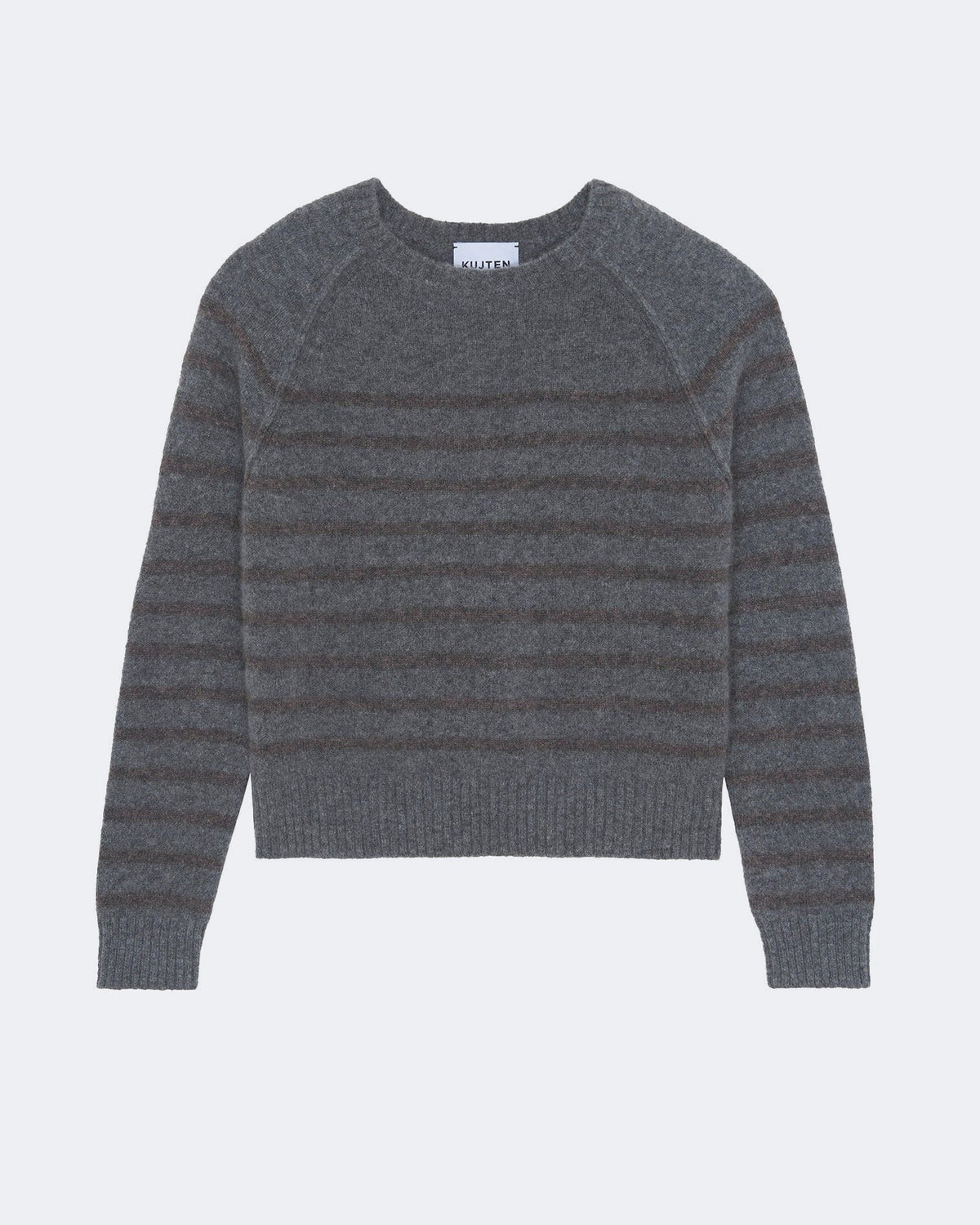Pull en cachemire gris pour femme - Kujten packshot