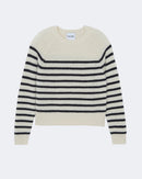 Pull en cachemire blanc pour femme - Kujten packshot