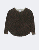 Pull en cachemire marron pour femme - Kujten packshot