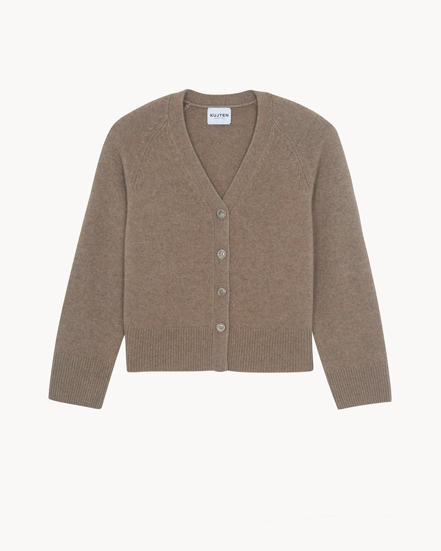 Cardigan Suuki taupe - Image principale
