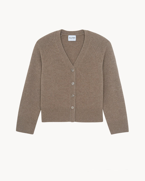 Taupe Cashmere Vest | Kujten Cashmere