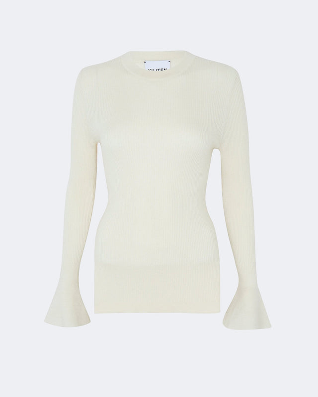Pull Bibu blanc - Image principale