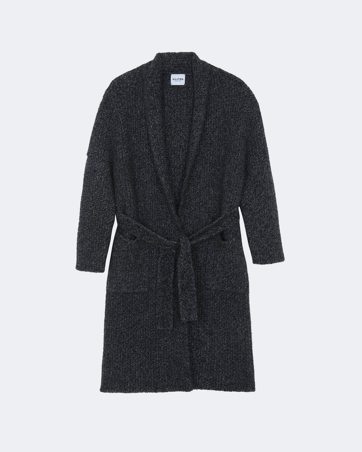 Gilet en cachemire gris pour femme - Kujten packshot
