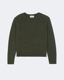Pull en cachemire kaki pour femme - Kujten packshot