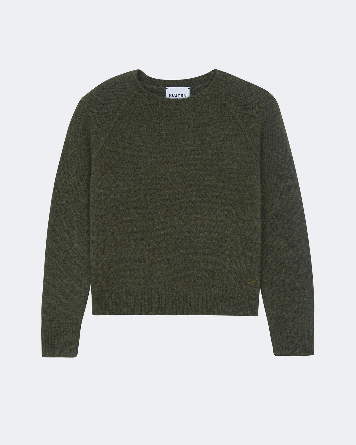 Pull en cachemire kaki pour femme - Kujten packshot