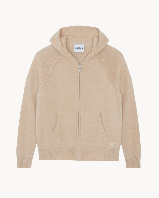 Gilet Nim beige chiné - Image principale