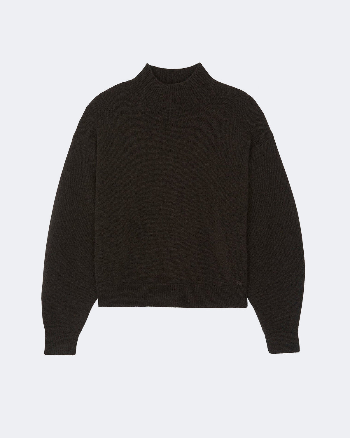 Pull en cachemire marron pour femme - Kujten packshot
