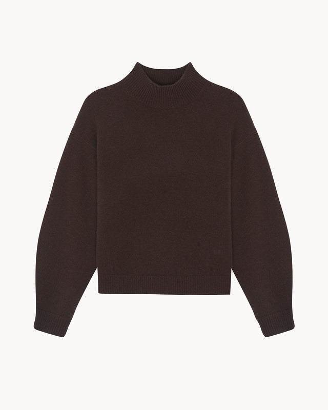 Sweater Fany dark chestnut - Image principale