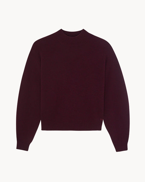 Sweater Fany burgundy - Image principale
