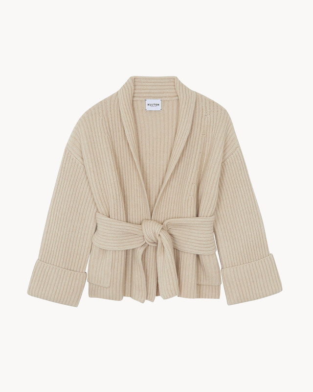 Gilet Kimchi beige organic - Image principale
