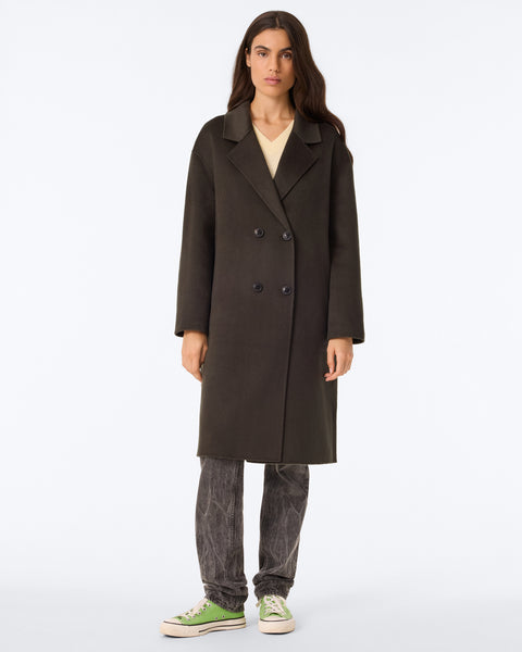 Coat Kaku dark khaki - Image 2