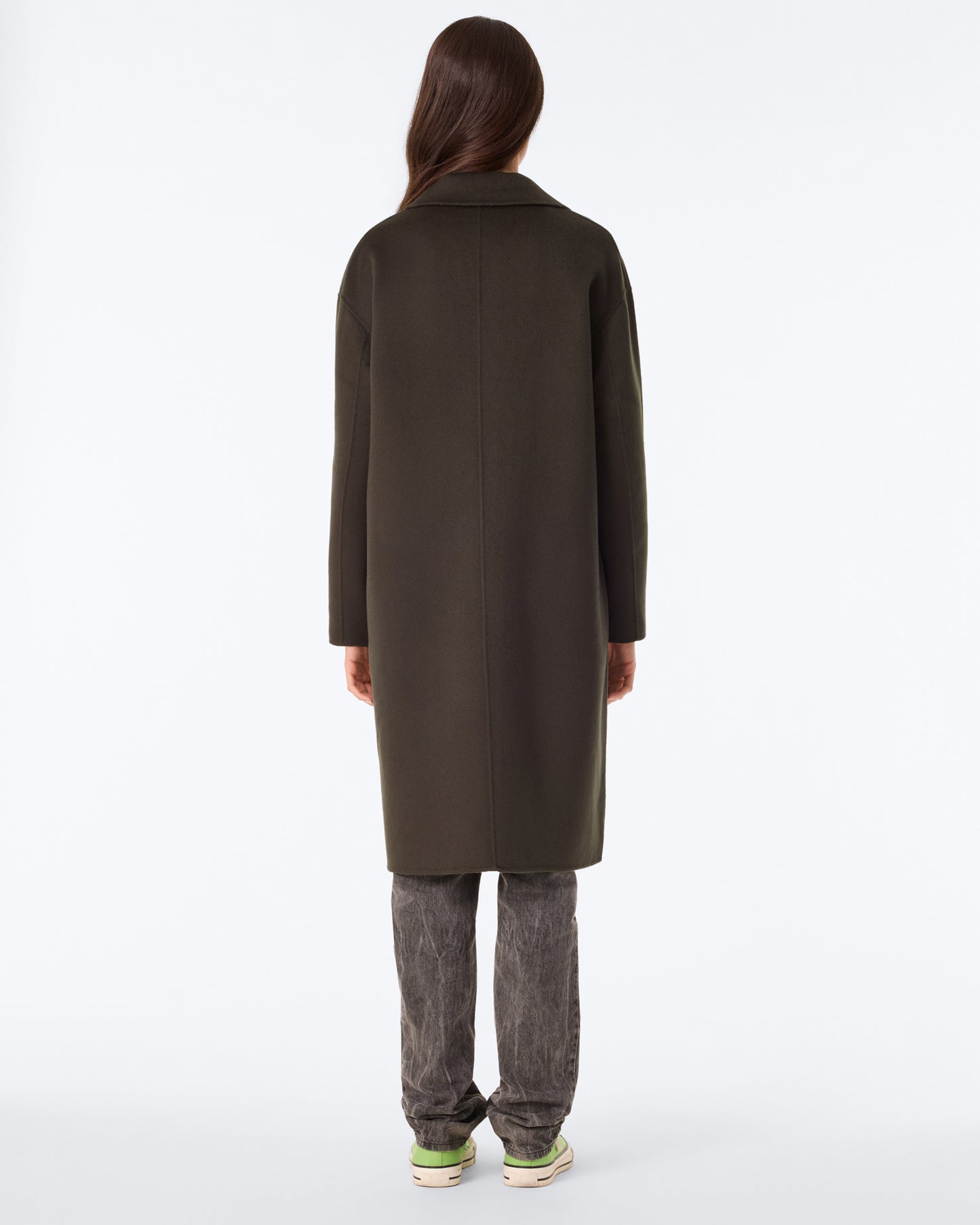 Manteau Kaku kaki foncé