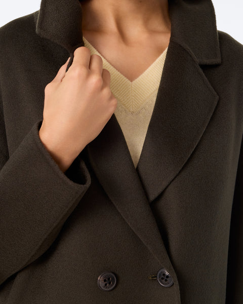 Coat Kaku dark khaki - Image 4