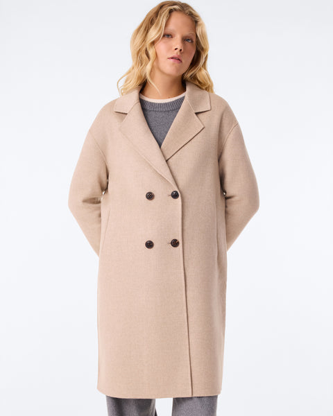 Coat Kaku Oats White - Image 3