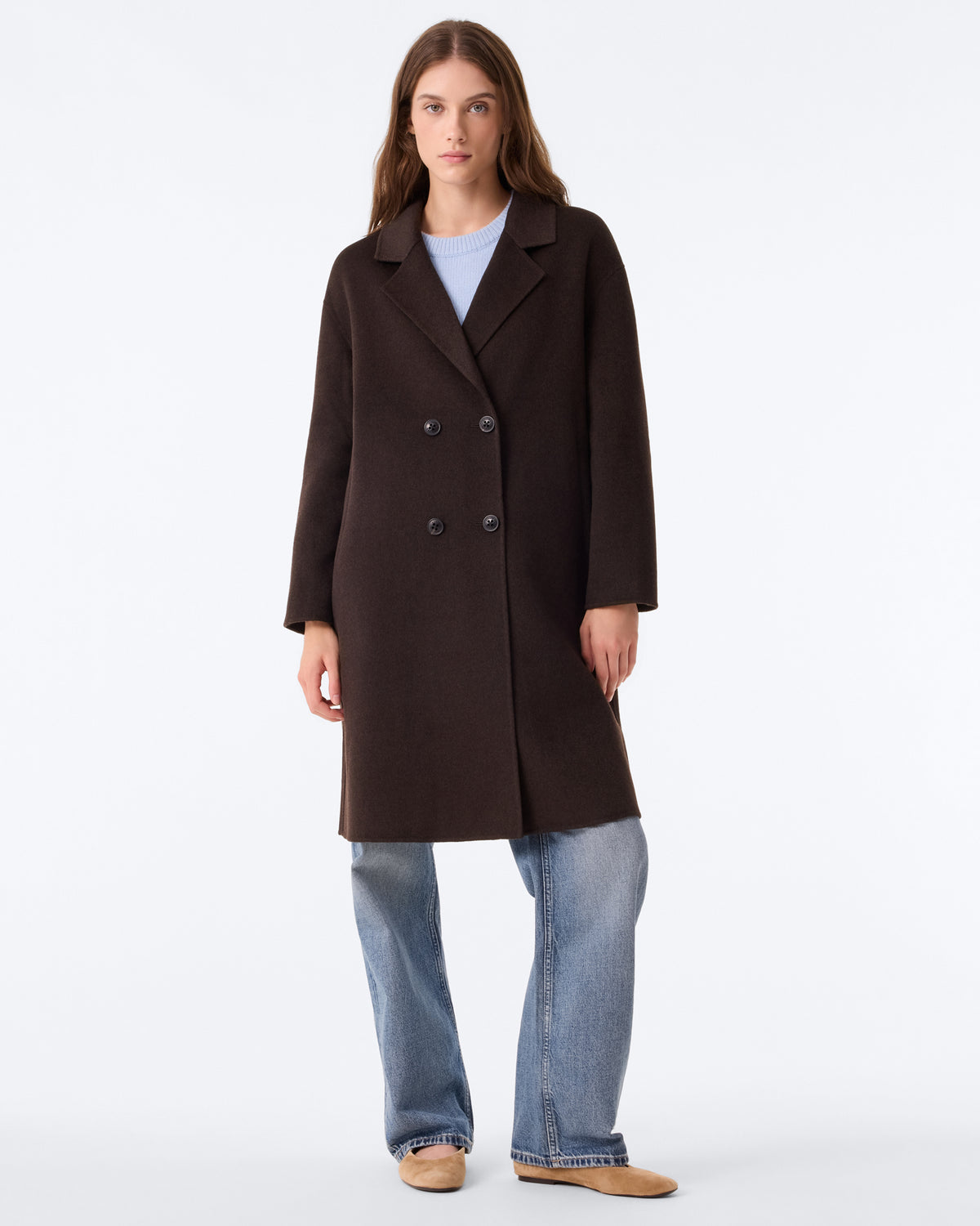 Coat Kaku brown