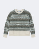 Pull en cachemire kaki pour femme - Kujten packshot