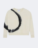 Pull en cachemire blanc pour femme - Kujten packshot