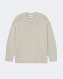 Pull en cachemire beige pour femme - Kujten packshot