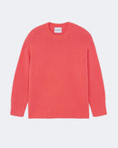 Pull en cachemire orange, rose et rouge pour femme - Kujten packshot