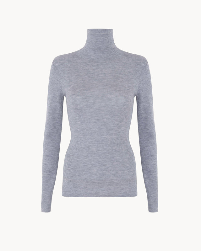 Pull Bibitu gris chiné - Image principale