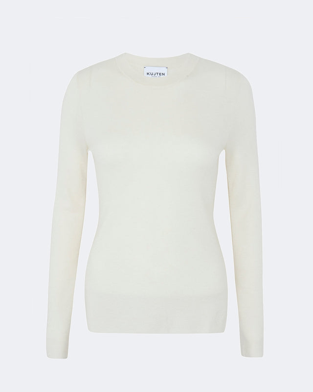 Pull Bibiko blanc - Image principale