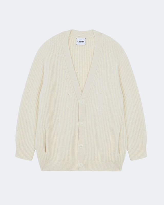 Cardigan Noah blanc - Image principale