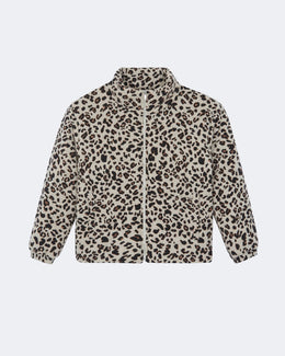 Manteau en cachemire blanc et beige pour femme - Kujten packshot