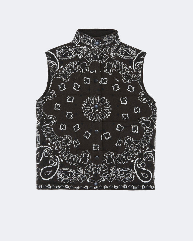 Puffer Jacket Mouligan Bandana brown - Image principale