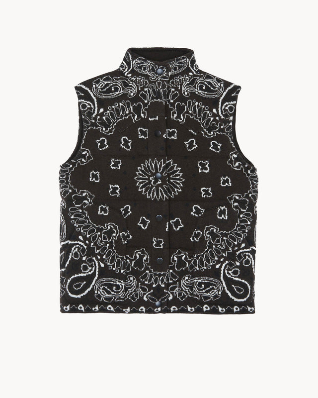 Puffer Jacket Mouligan Bandana brown - Image principale