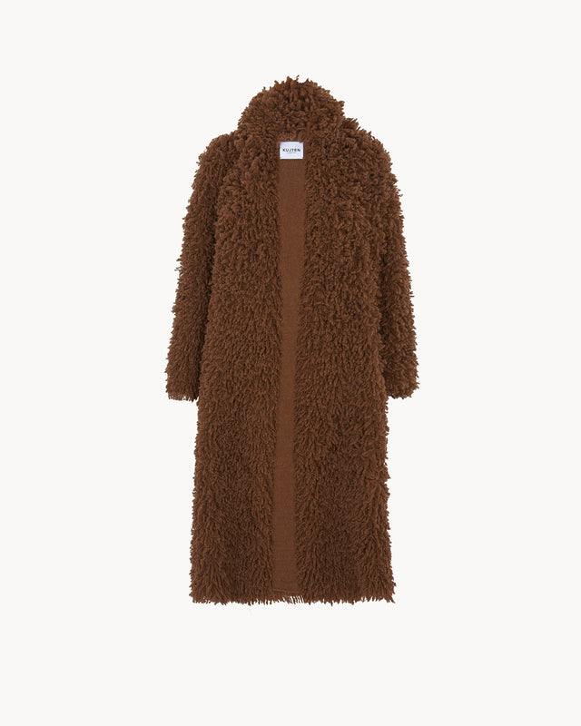 Coat Teti spicy brown - Image principale