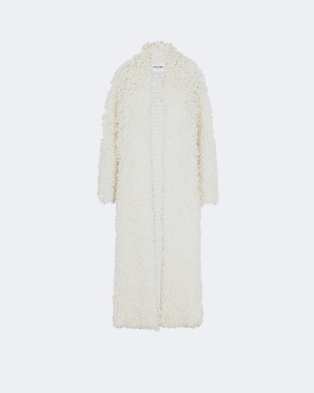 Coat Teti white - Image principale