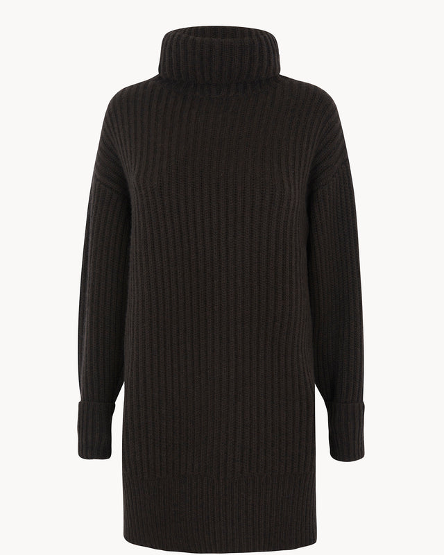 Sweater Dress Evie brown - Image principale