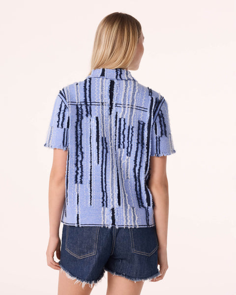 Jacket Jessinda Destroy blue jeans - Image principale