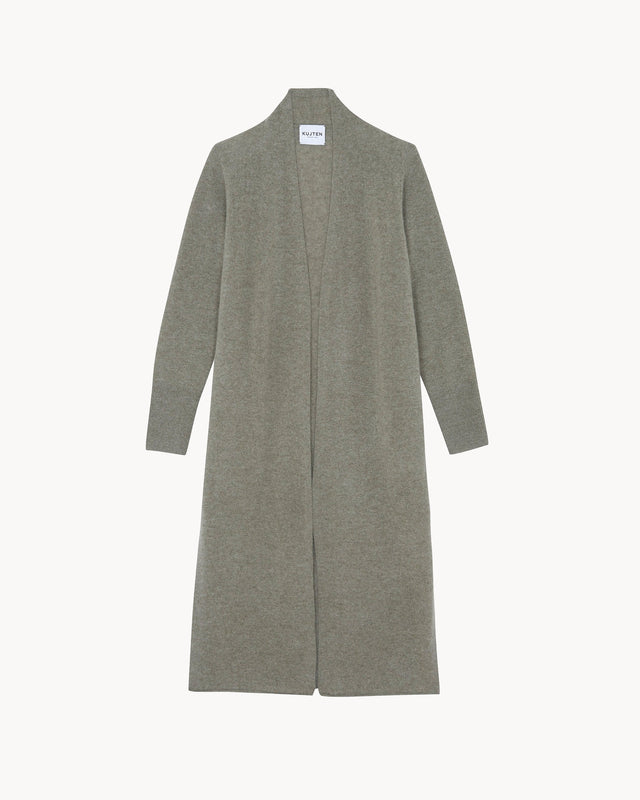 Gilet Yvannah kaki chiné - Image principale