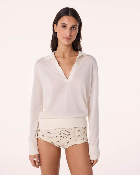 Sweater Tracey white - Image principale