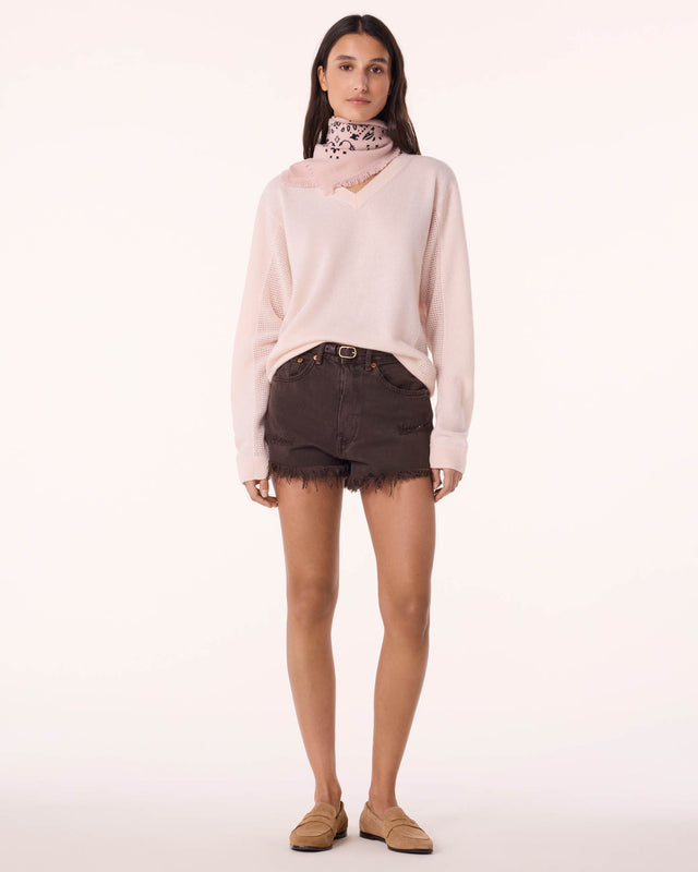 Sweater Maylise powder pink - Image principale