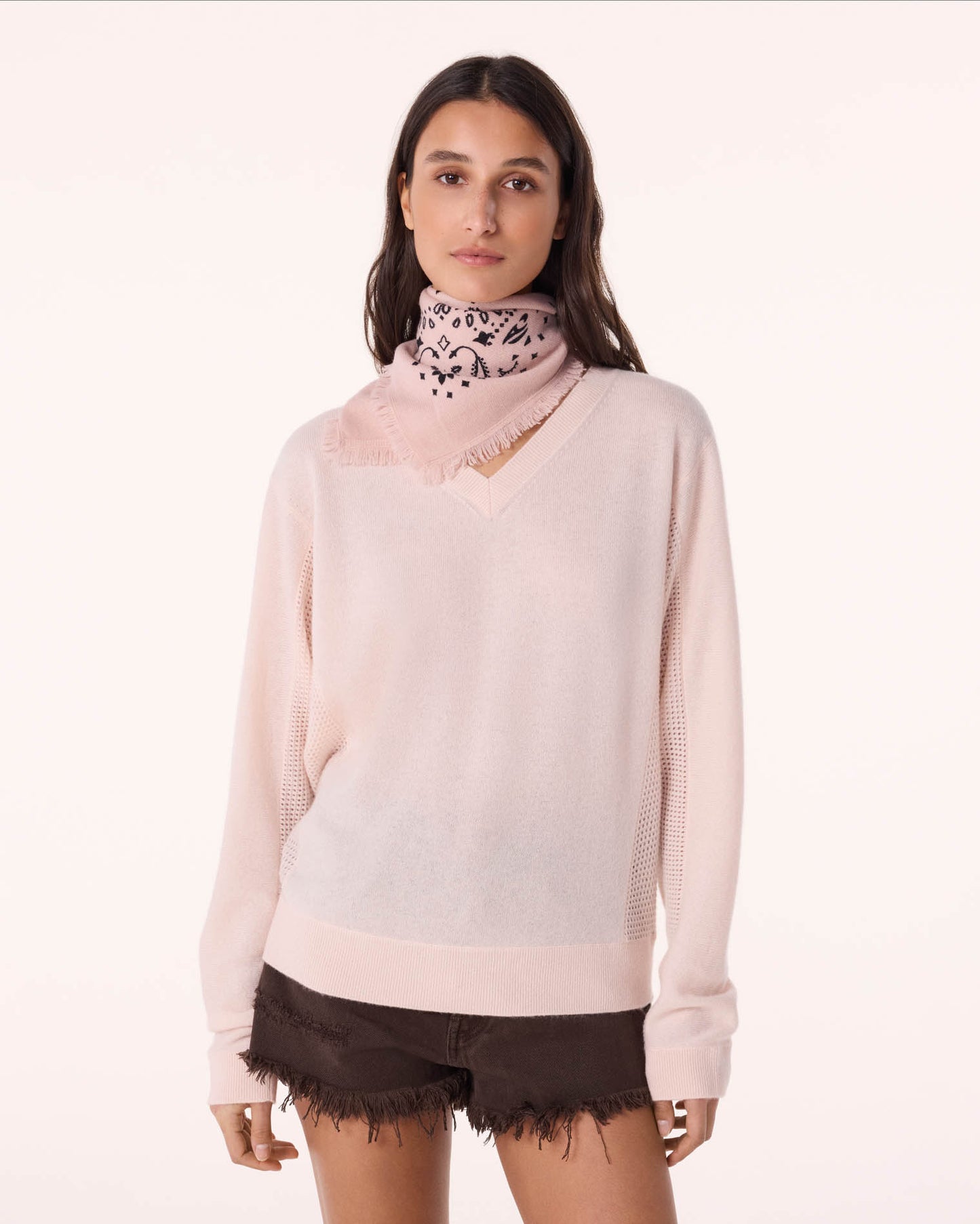 Sweater Maylise powder pink