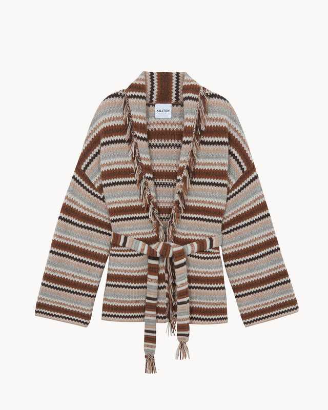 Veste Zaina camelo - Image principale