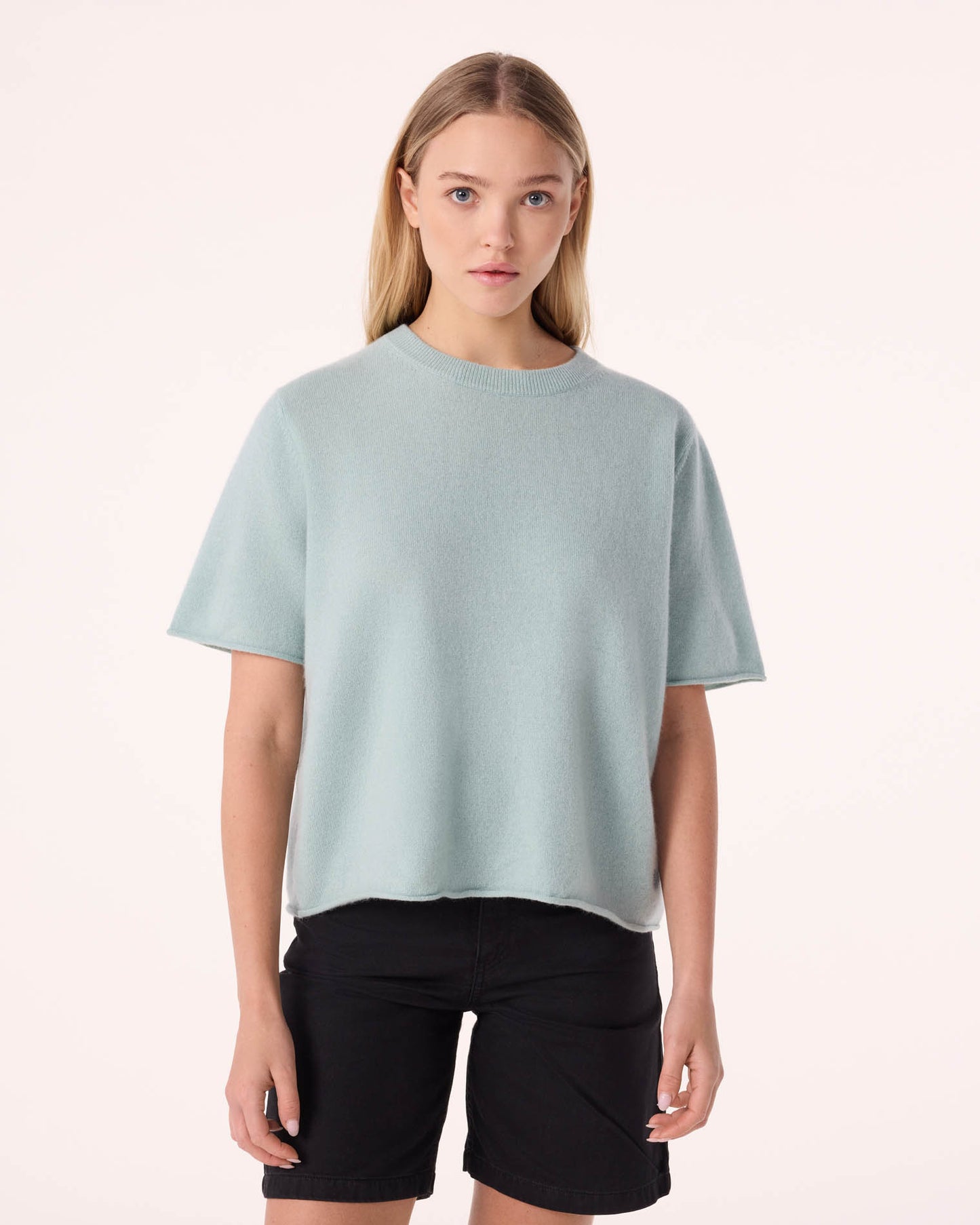 T-Shirt Tee Uni celadon green