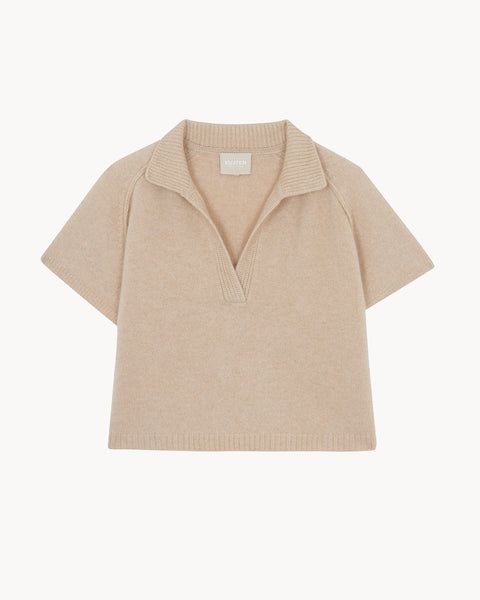 Pull Aenor beige organic - Image principale
