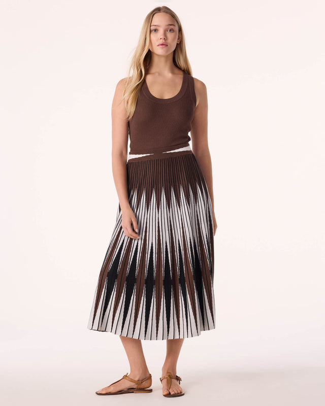 Skirt Kido chestnut brown - Image principale