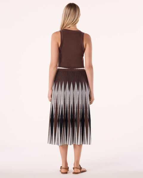Skirt Kido chestnut brown - Image principale