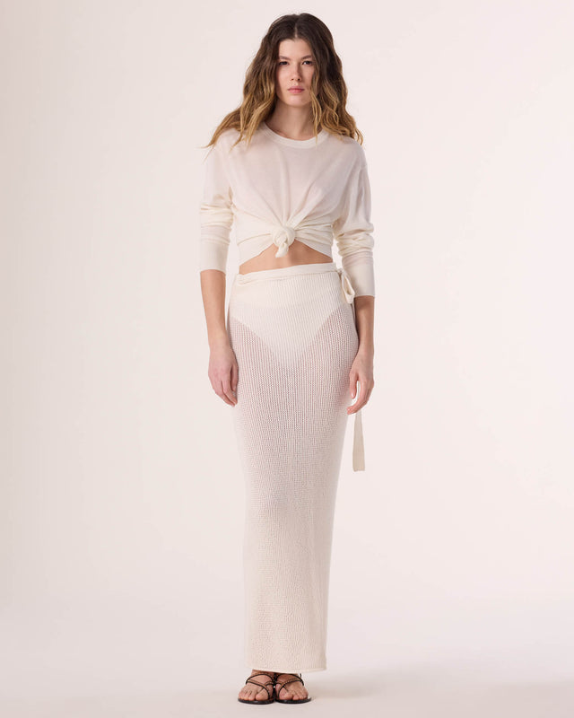 Skirt Nene white - Image principale