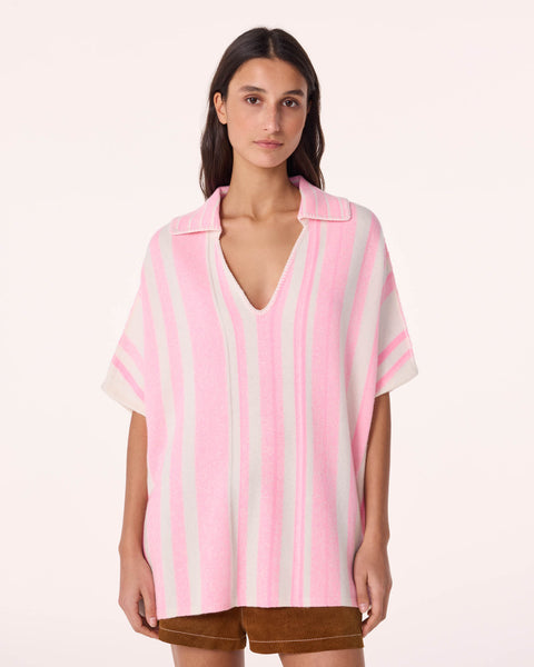 Poncho Busara bubblegum pink - Image principale