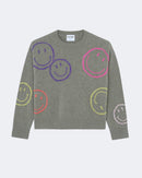 Pull en cachemire kaki pour femme - Kujten packshot