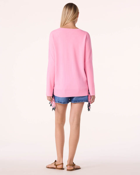 Sweater Ayade Africa bubblegum pink - Image principale